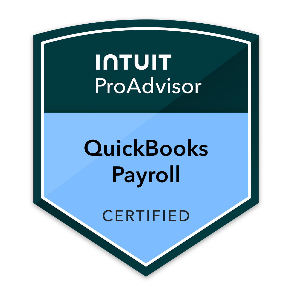 QuickBooks Payroll certification badge