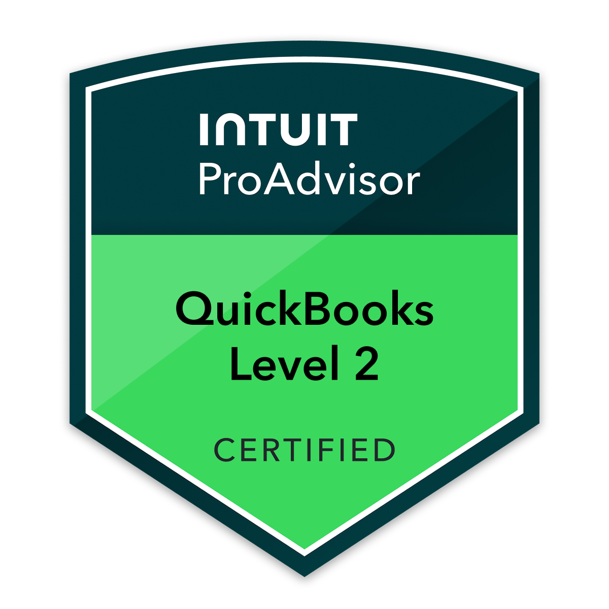 QuickBooks Online Advanced certification badge